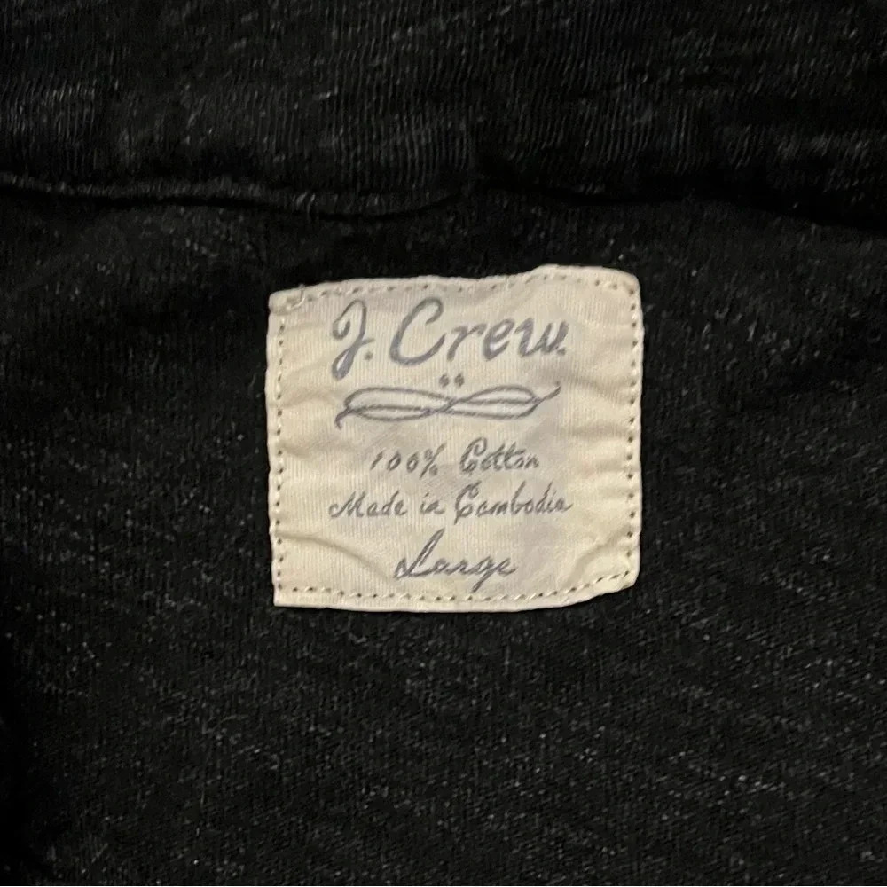 Men’s j crew cotton gray t shirt large - Picture 2 of 2